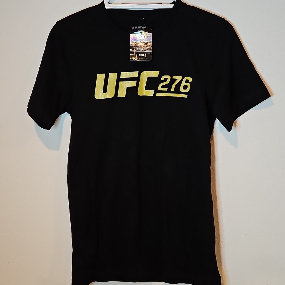 UFC 276 Adesanya is Cannonier NWT t shirt sz. S Featherweight Championship
